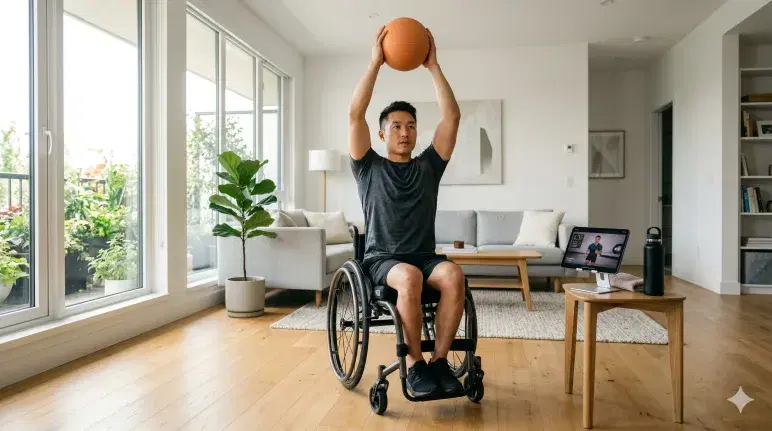 휠체어 근력강화